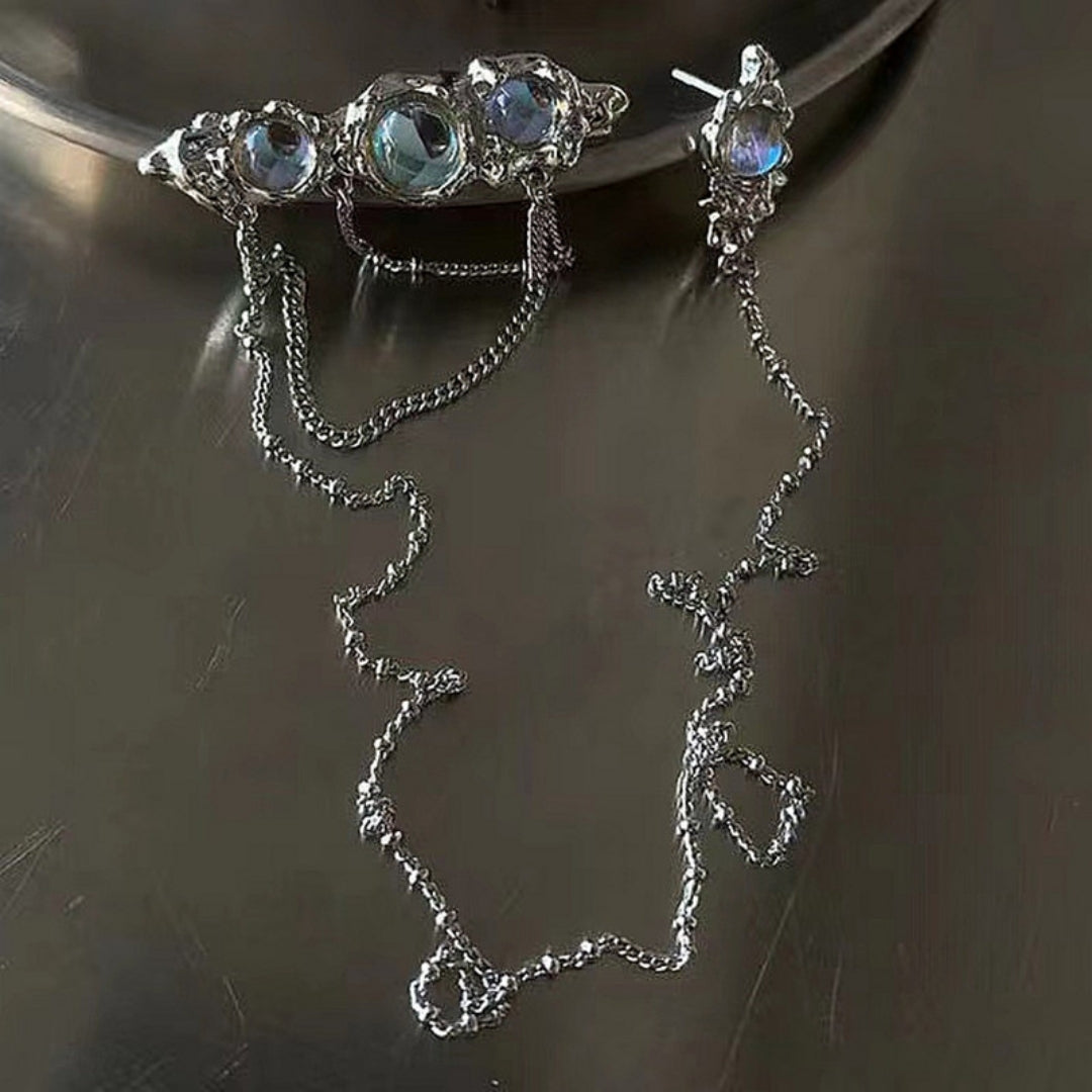 Celestial Strand Hair & Earring (Single Ear)