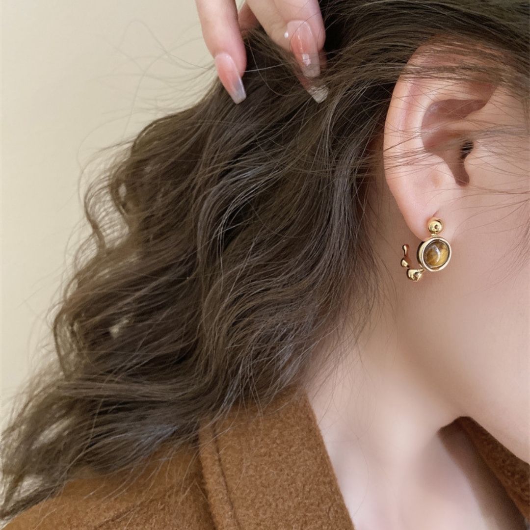 Desert Sun Hoops Earrings