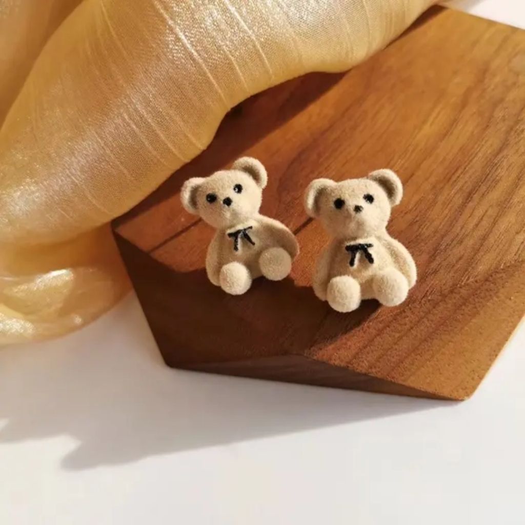 Teddy Stud Earrings