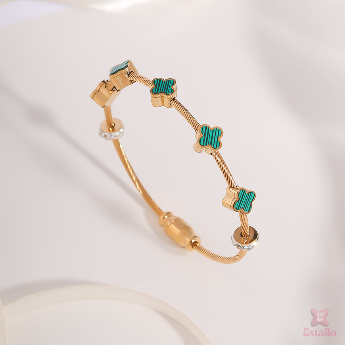 Clover Charm Bracelet