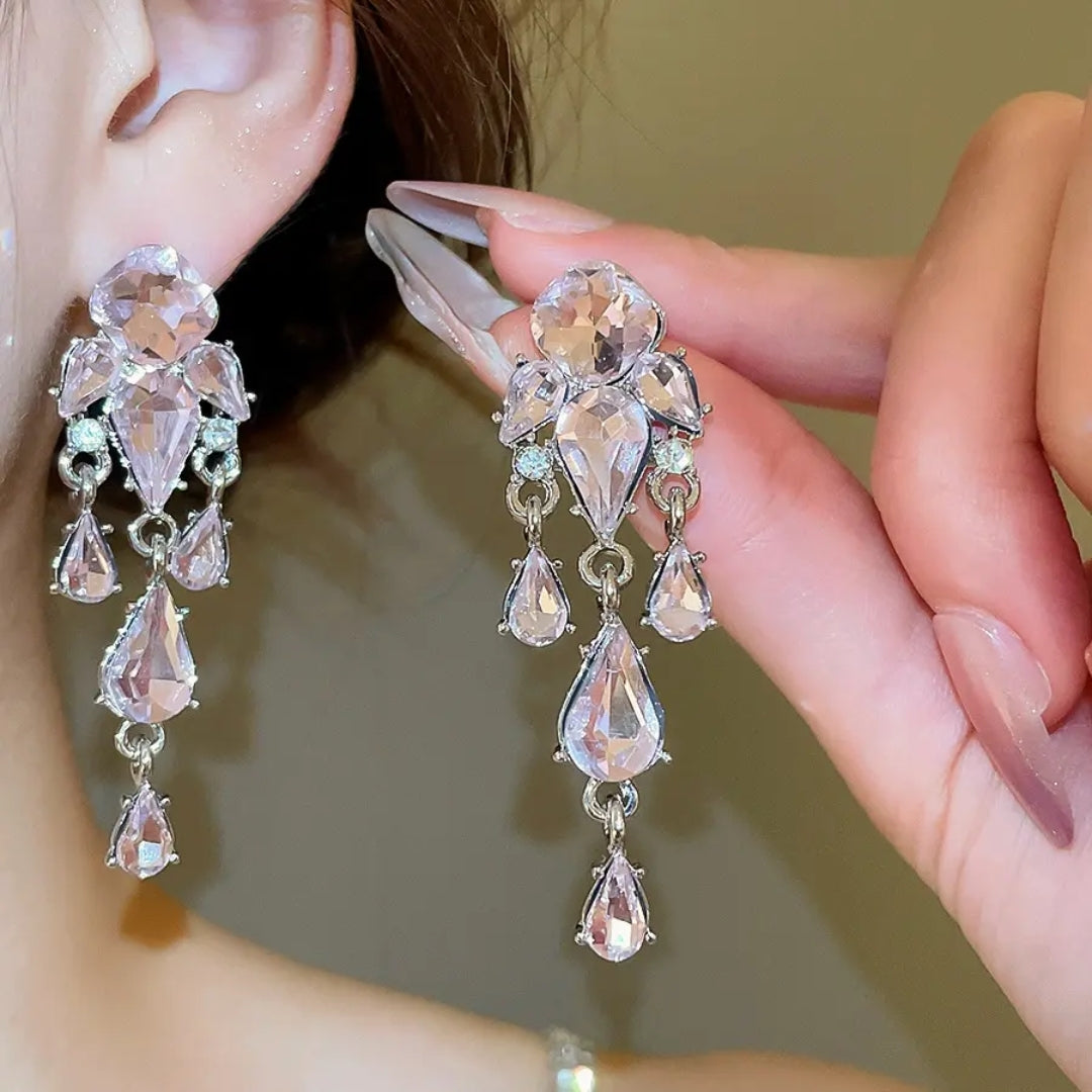Pink Twilight Drops Earrings