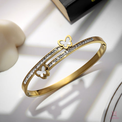 Gilded Butterfly Bracelet