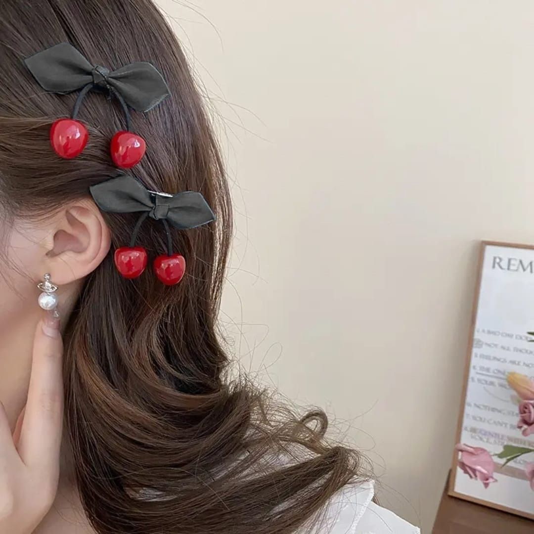 Cherry Darling Hair Clip (PACK OF 2)