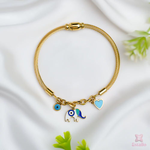 Golden Empress Statement Bracelet