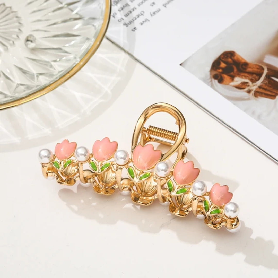 Spring Bloom Hair Claw