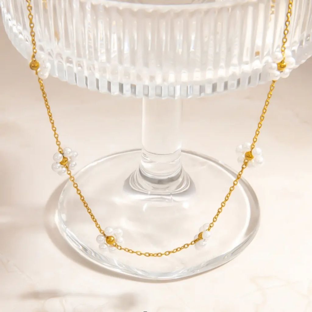 Pearl Blossom Necklace