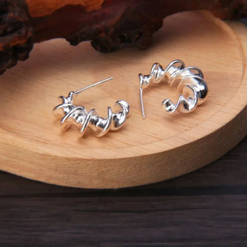 Enchanted Coil Charms Earrings