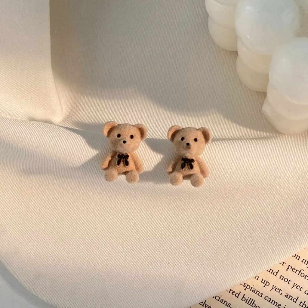 Teddy Stud Earrings