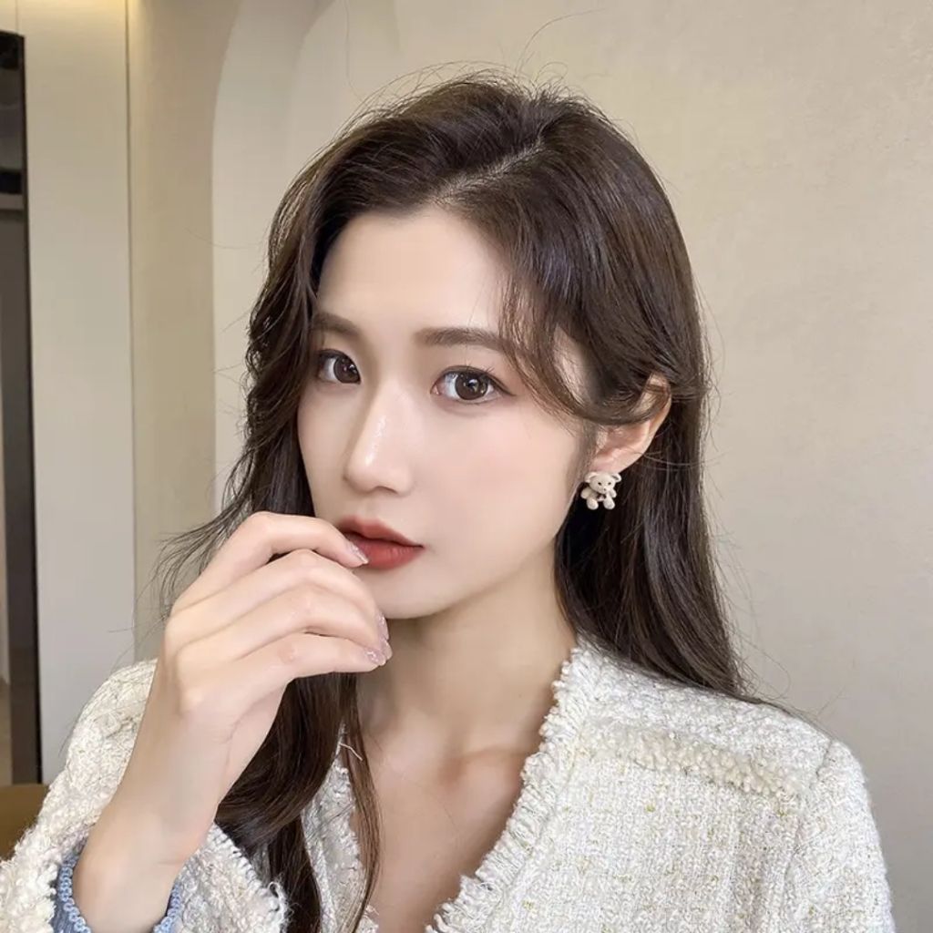 Teddy Stud Earrings
