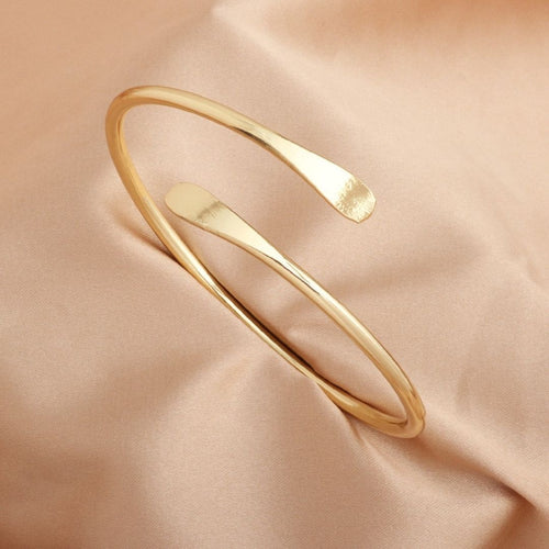 Sleek Tapered Cuff Bracelet
