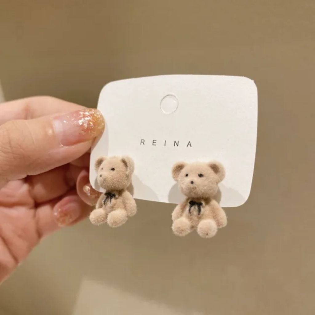 Teddy Stud Earrings