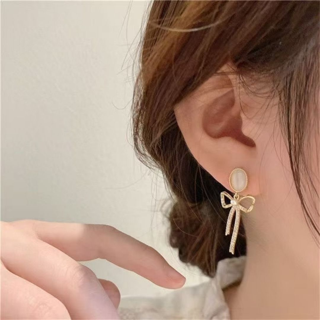 Moonlit Coquette Drops Earrings