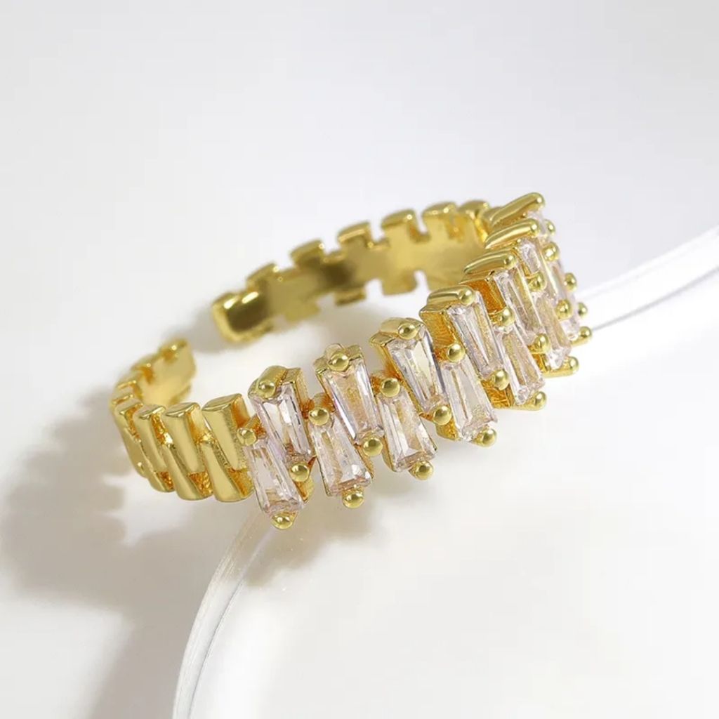 Crystal Bliss Zing Loop Ring