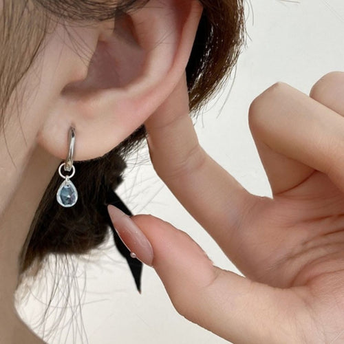 Drizzle Drop Hoops Earrings