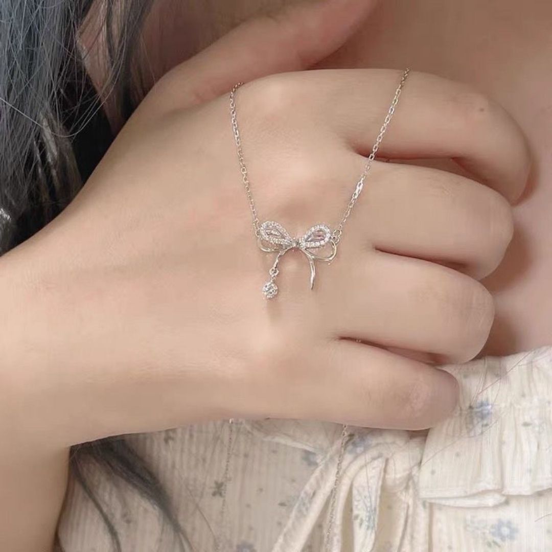 Silver Gilded Grace Necklace