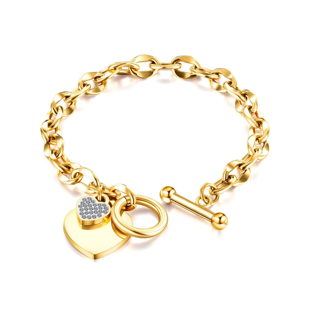 Faithful Heart Toggle Bracelet