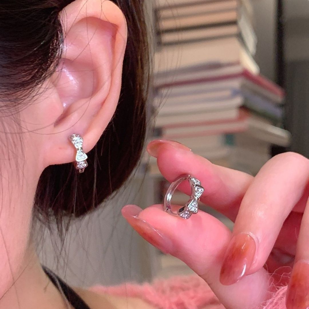 Ribbon Twist Elements Earrings
