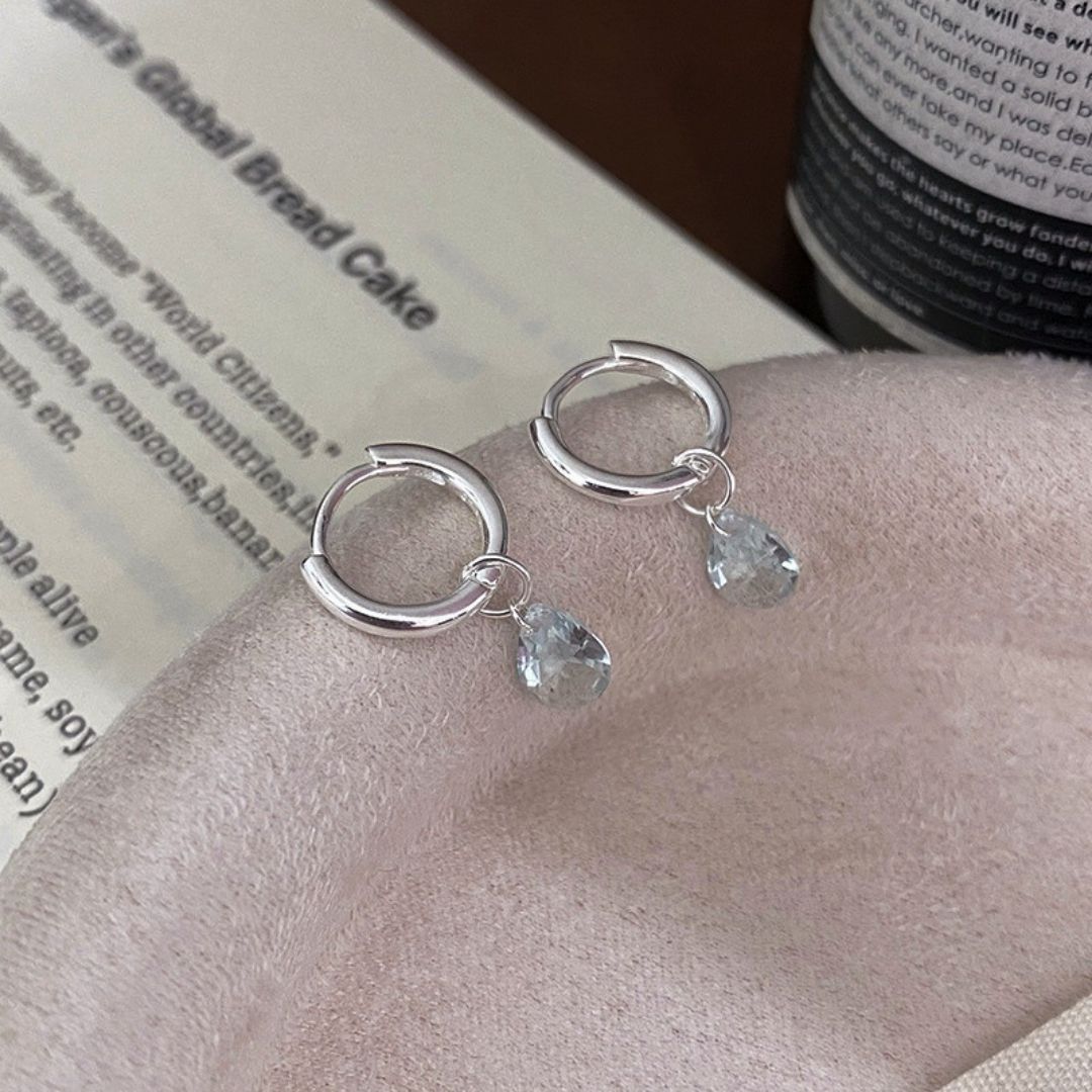 Drizzle Drop Hoops Earrings