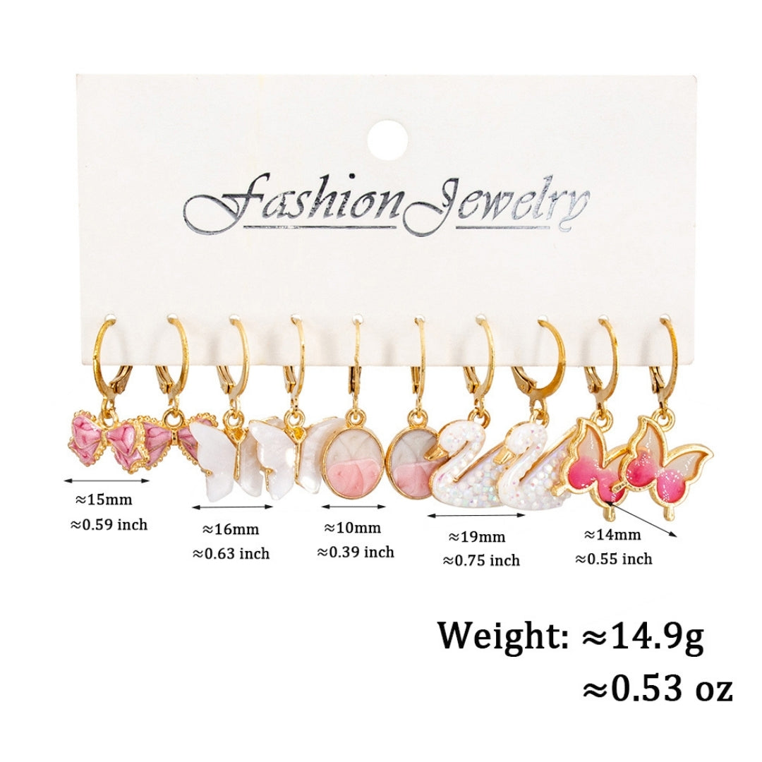 Graceful Flora & Fauna Earrings