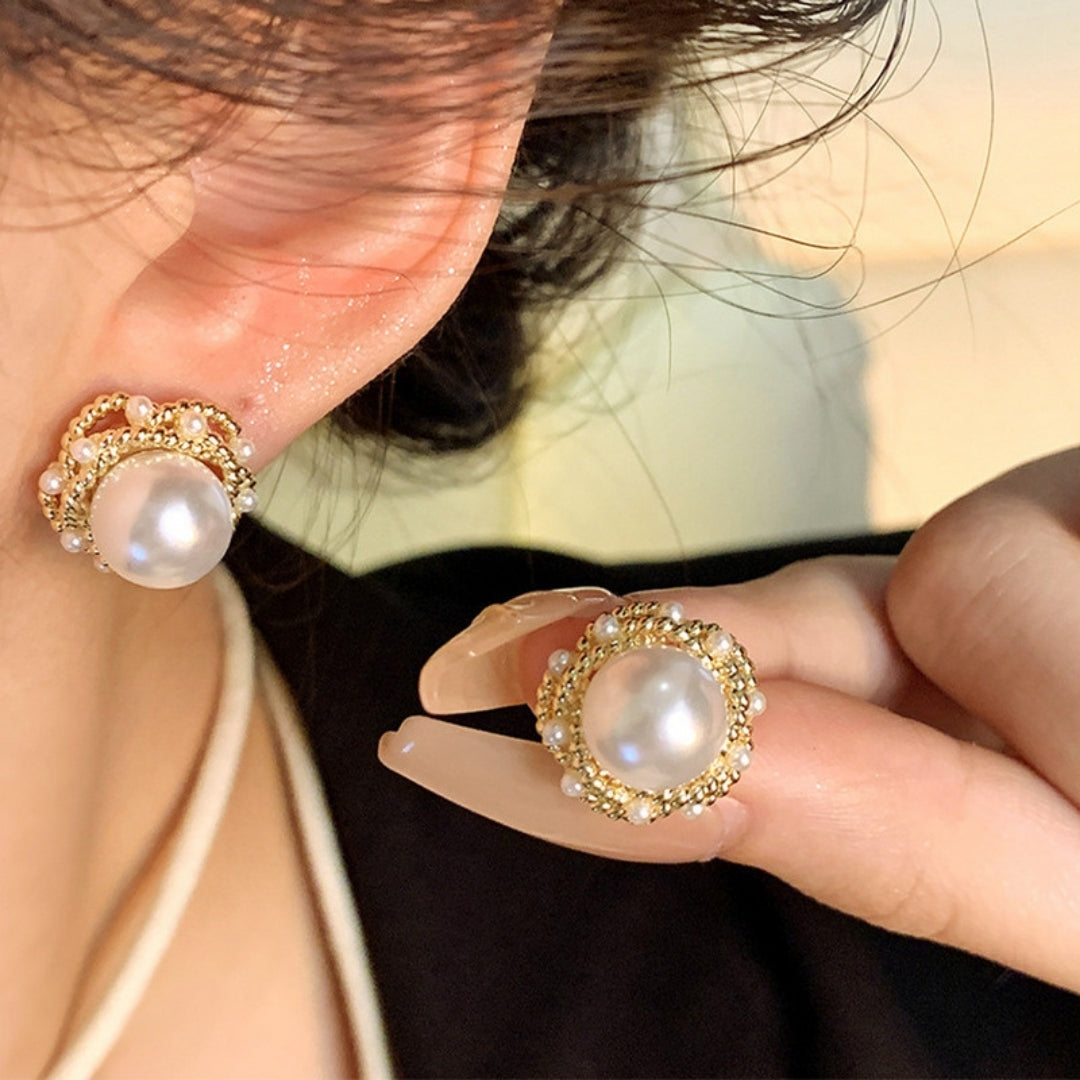 Embrace Pearl Studs Earrings
