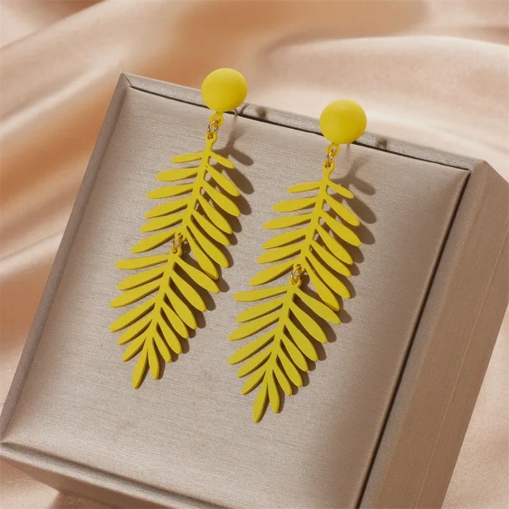 Sunkissed Palm Earrings