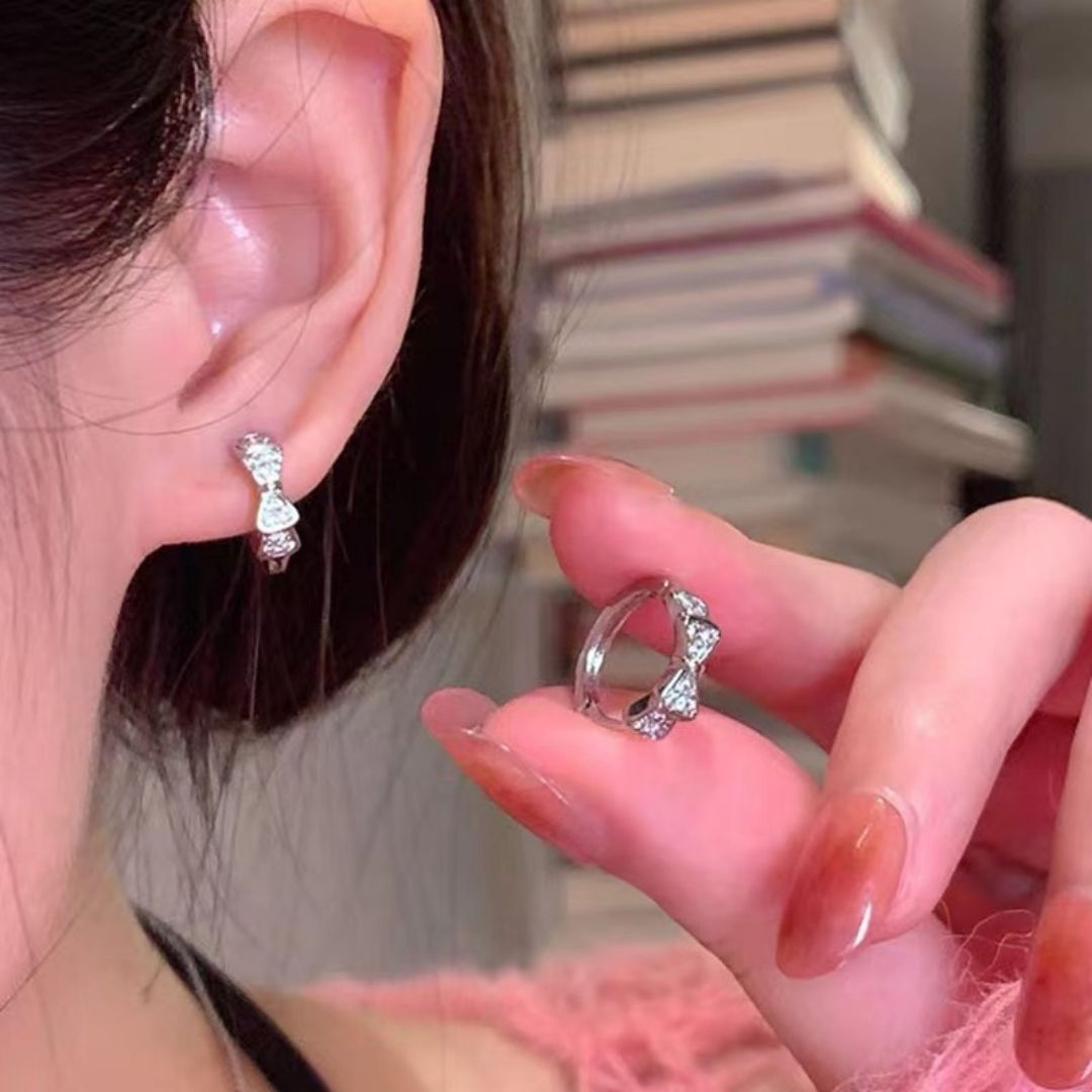 Ribbon Twist Elements Earrings