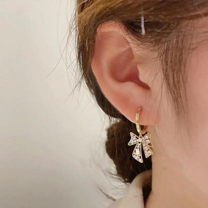 Bling Blogger Bow Earring