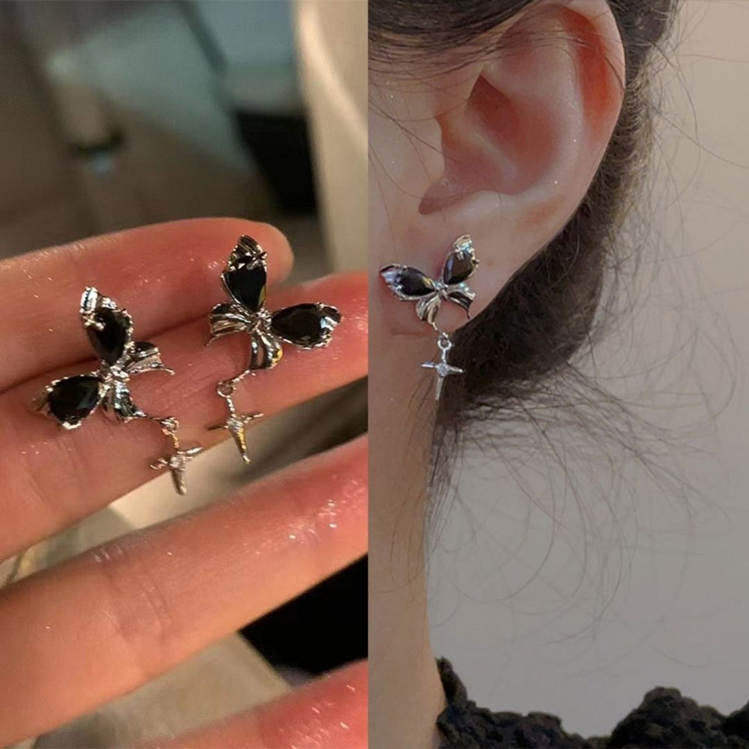 Celestial Dusk Wings Earrings