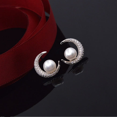 Night Sky Pearls Earrings