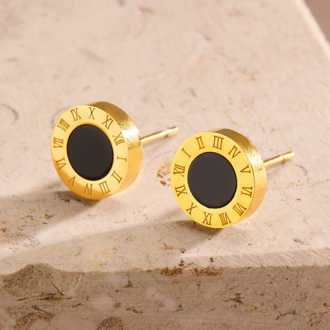 Chrono Chic Studs Earring