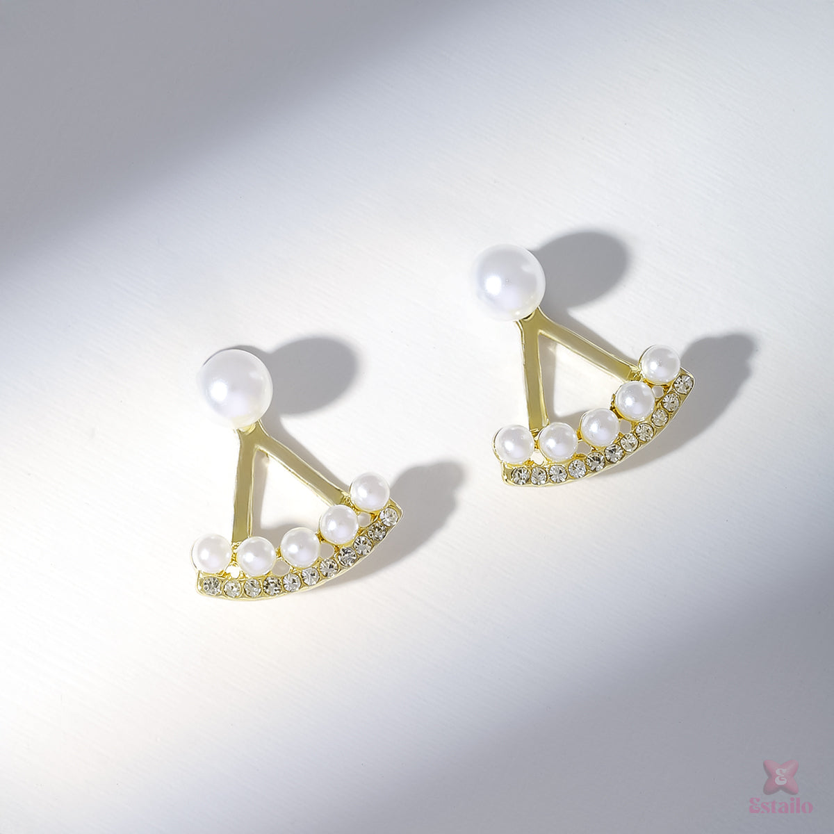 Pearl Cascade Earrings