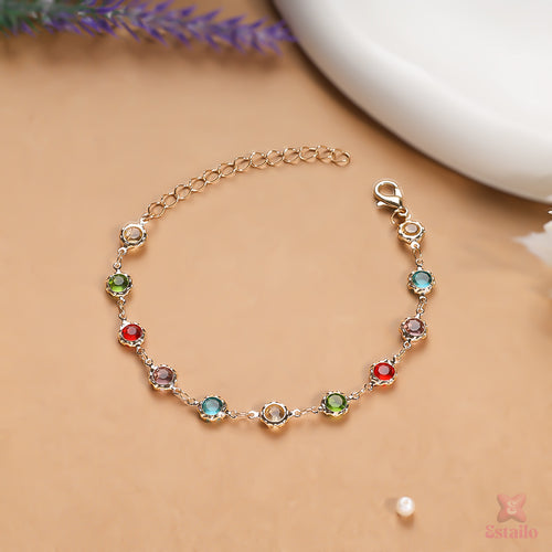 Gem Bliss Chain Bracelet