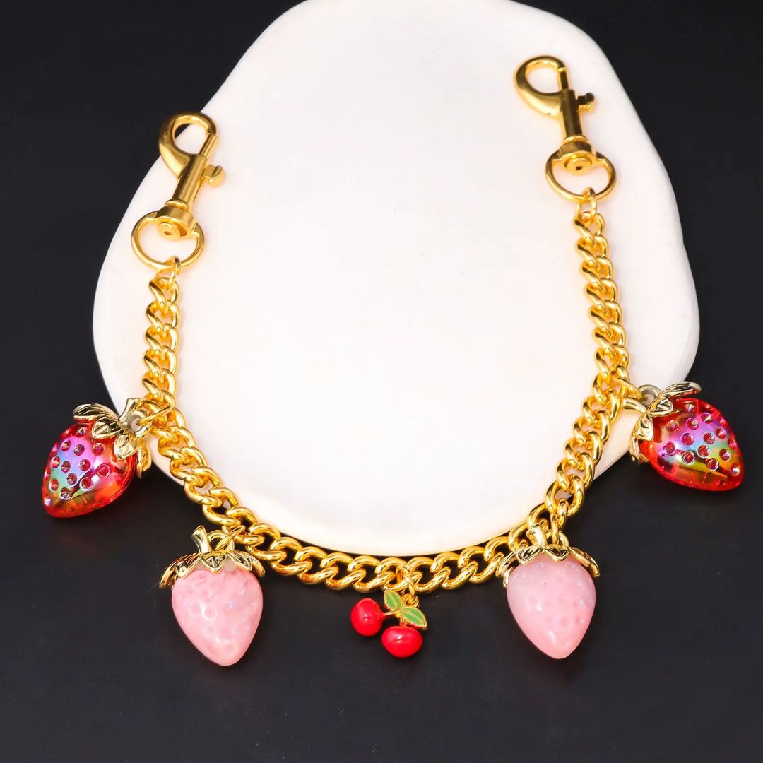 Tiny Trio Cherry Pop Bag Charm