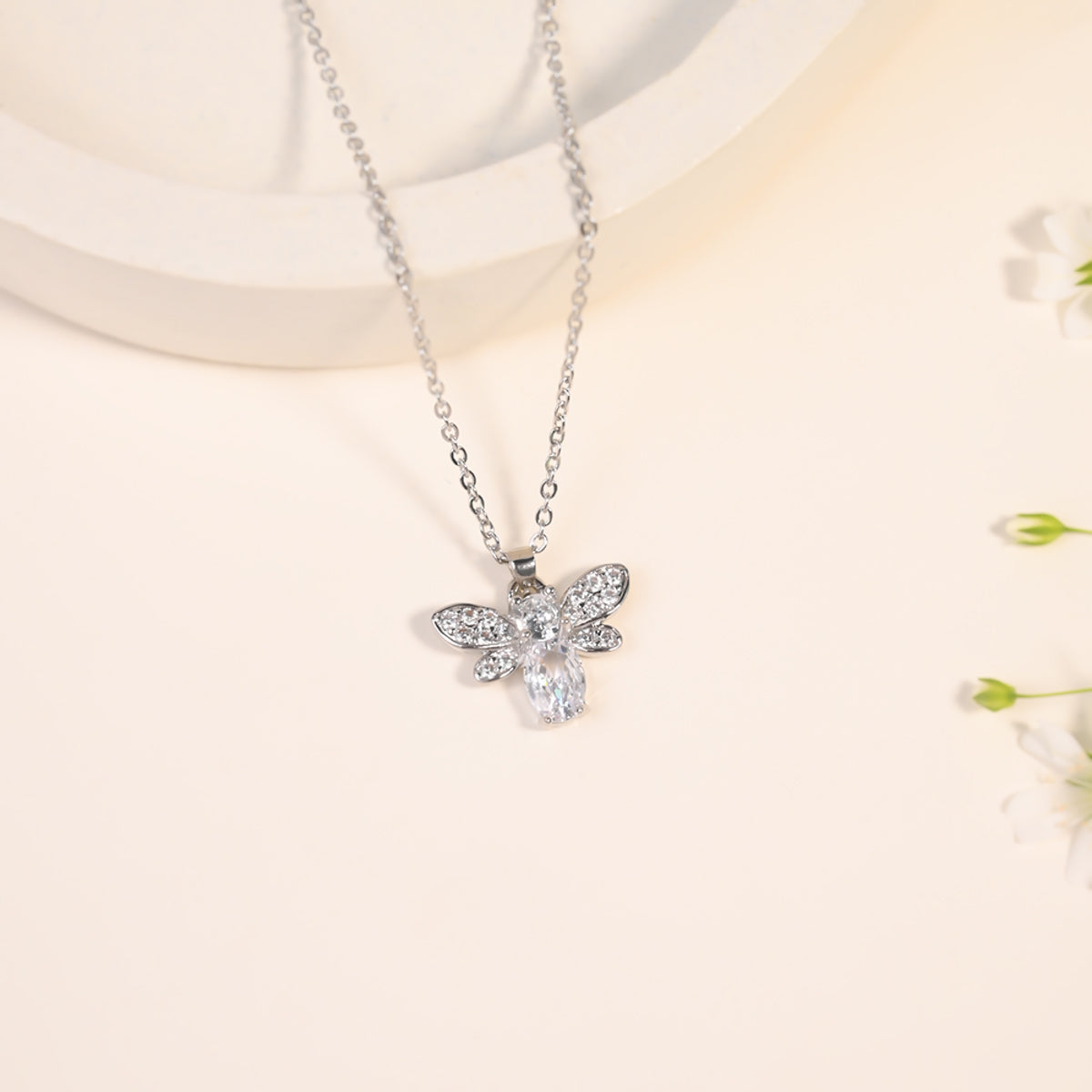 Aurora Butterfly Necklace