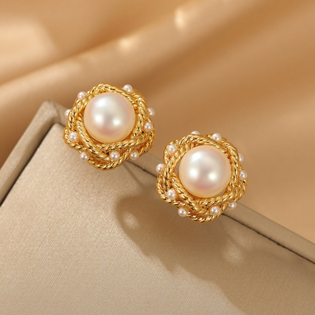 Embrace Pearl Studs Earrings