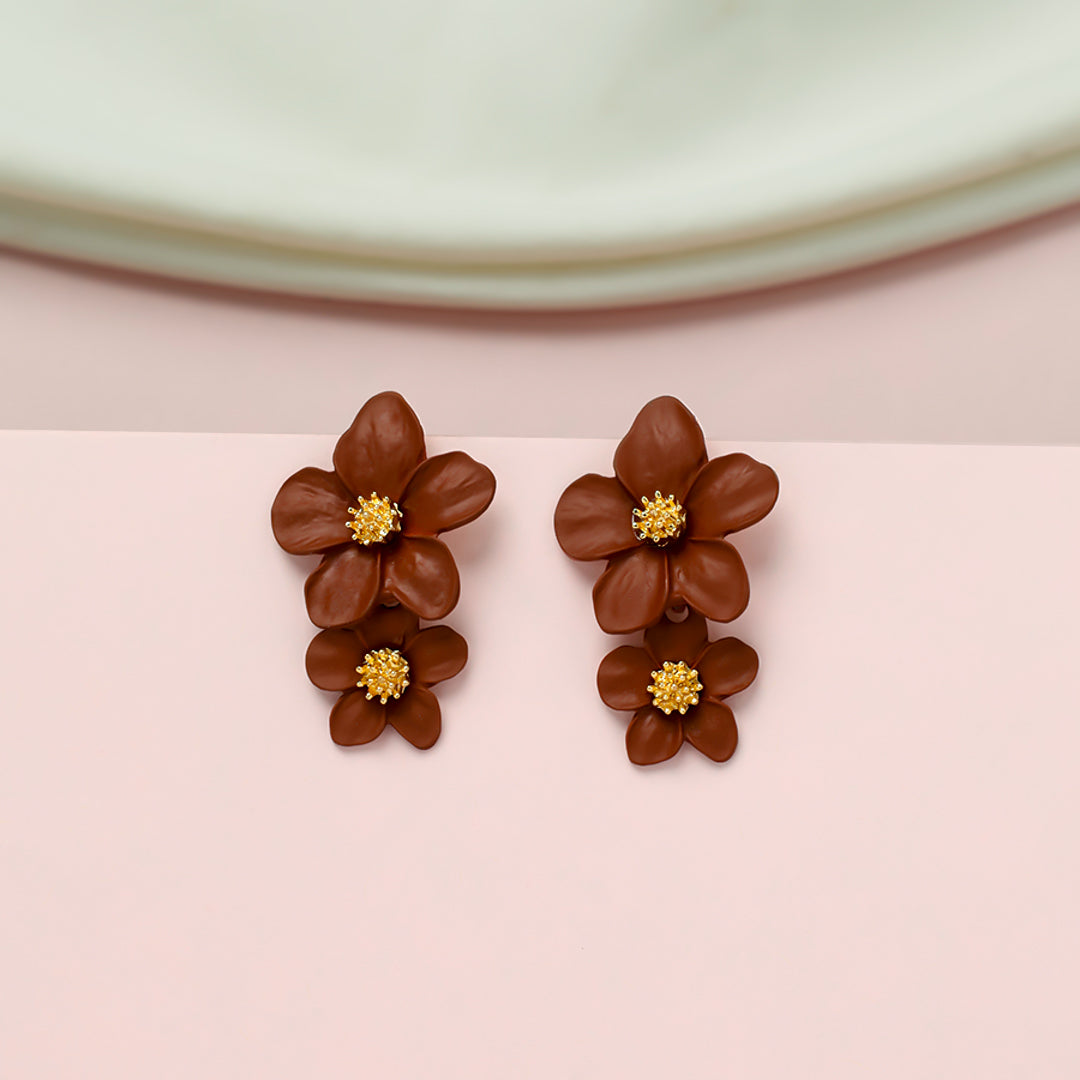 As Preety As Flower Earrings