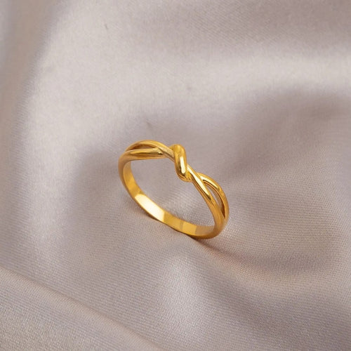 Gilded Knot Ring