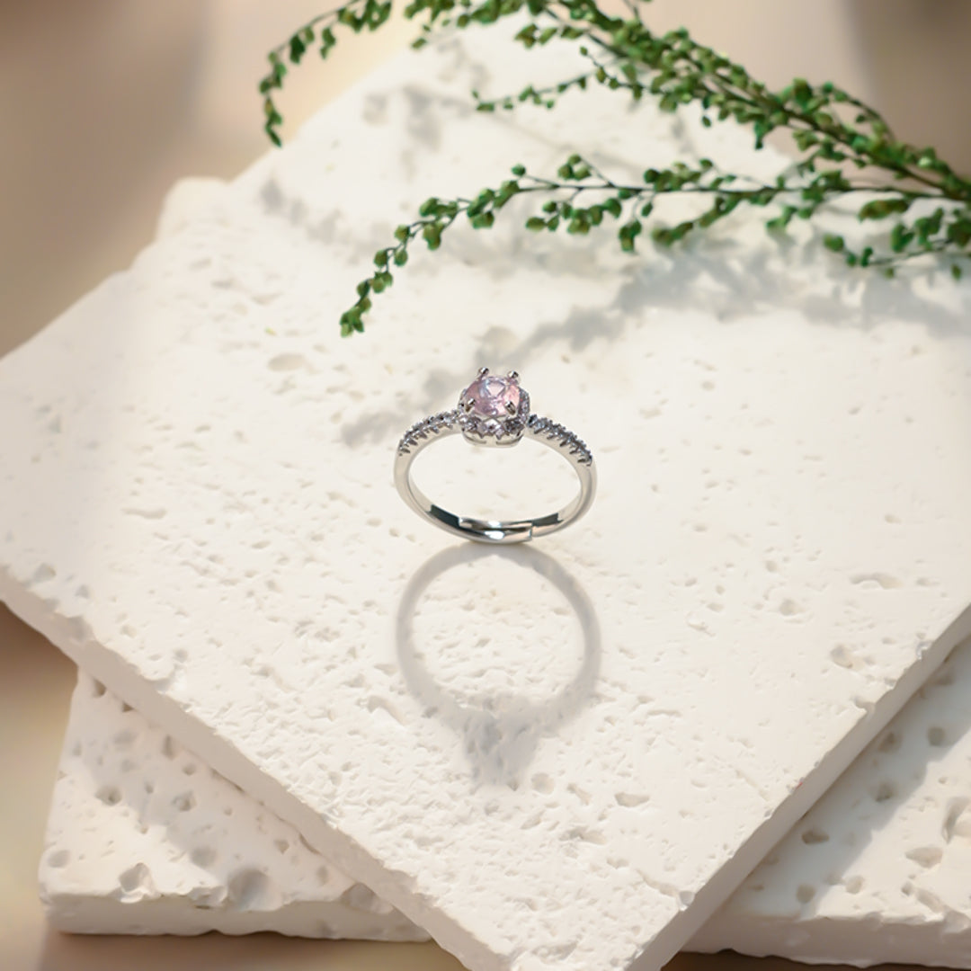 Pink Stone Ring