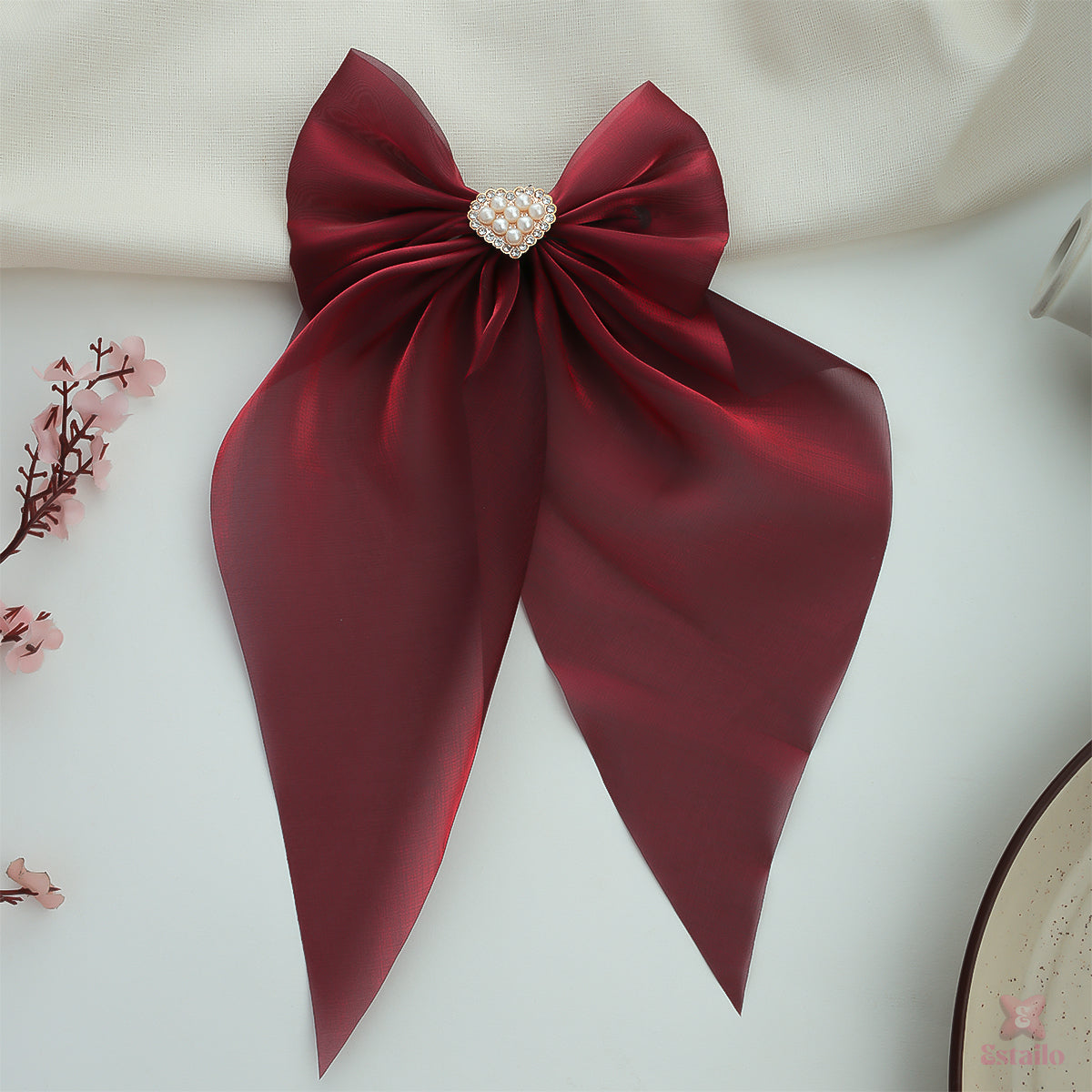 HeartBelle Bow Clip
