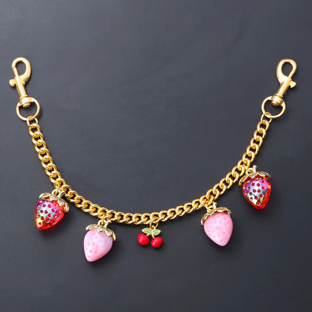 Tiny Trio Cherry Pop Bag Charm