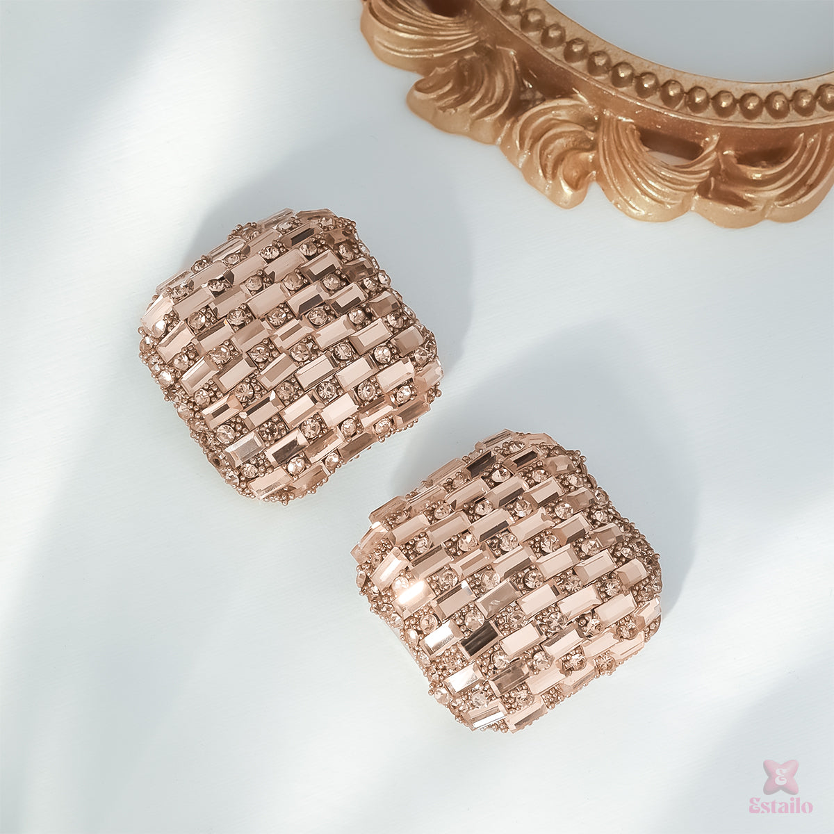 Glamorous Grid Earrings