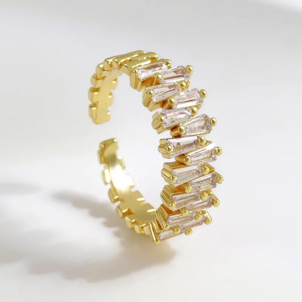 Crystal Bliss Zing Loop Ring