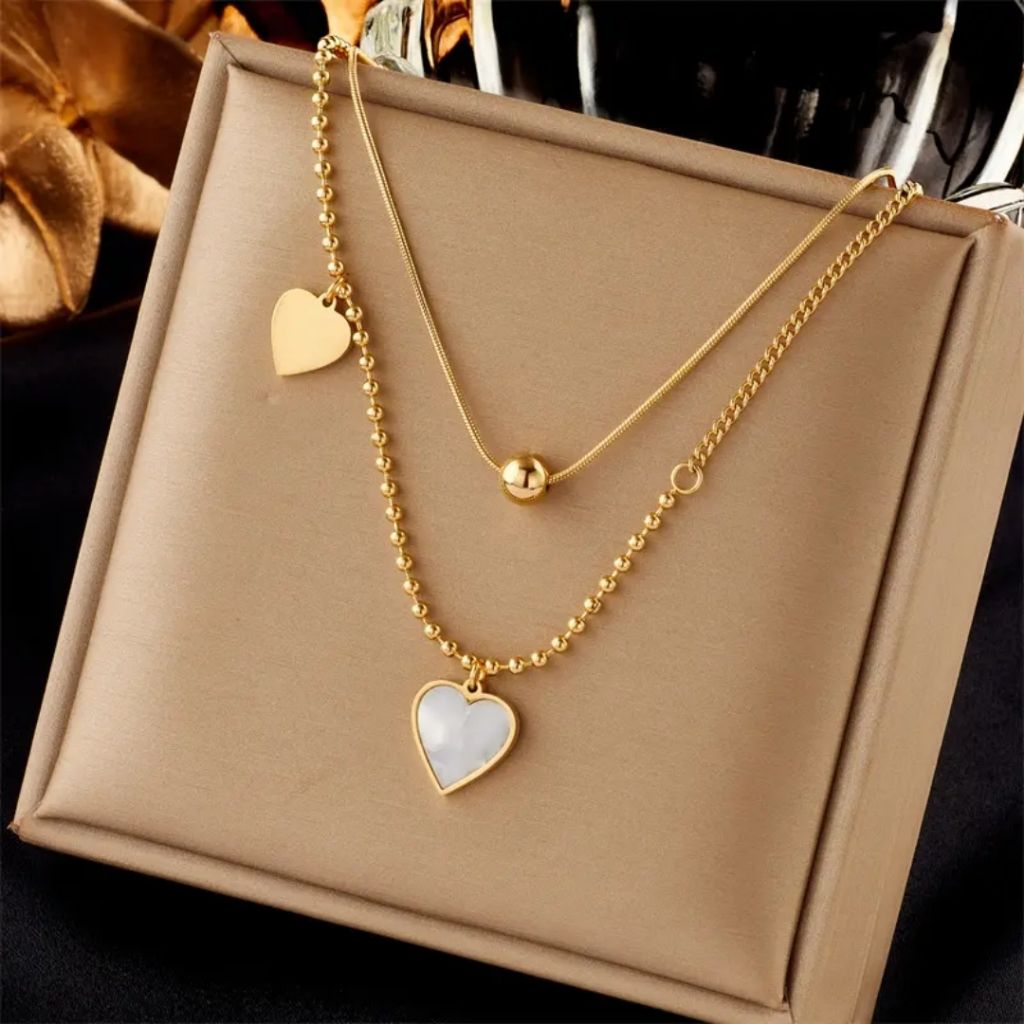 Heartline Layered Neckpiece