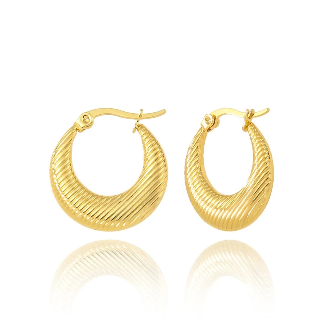 Blind Date Hoop Earrings