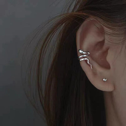 Nexus Serpent Earcuff Earrings