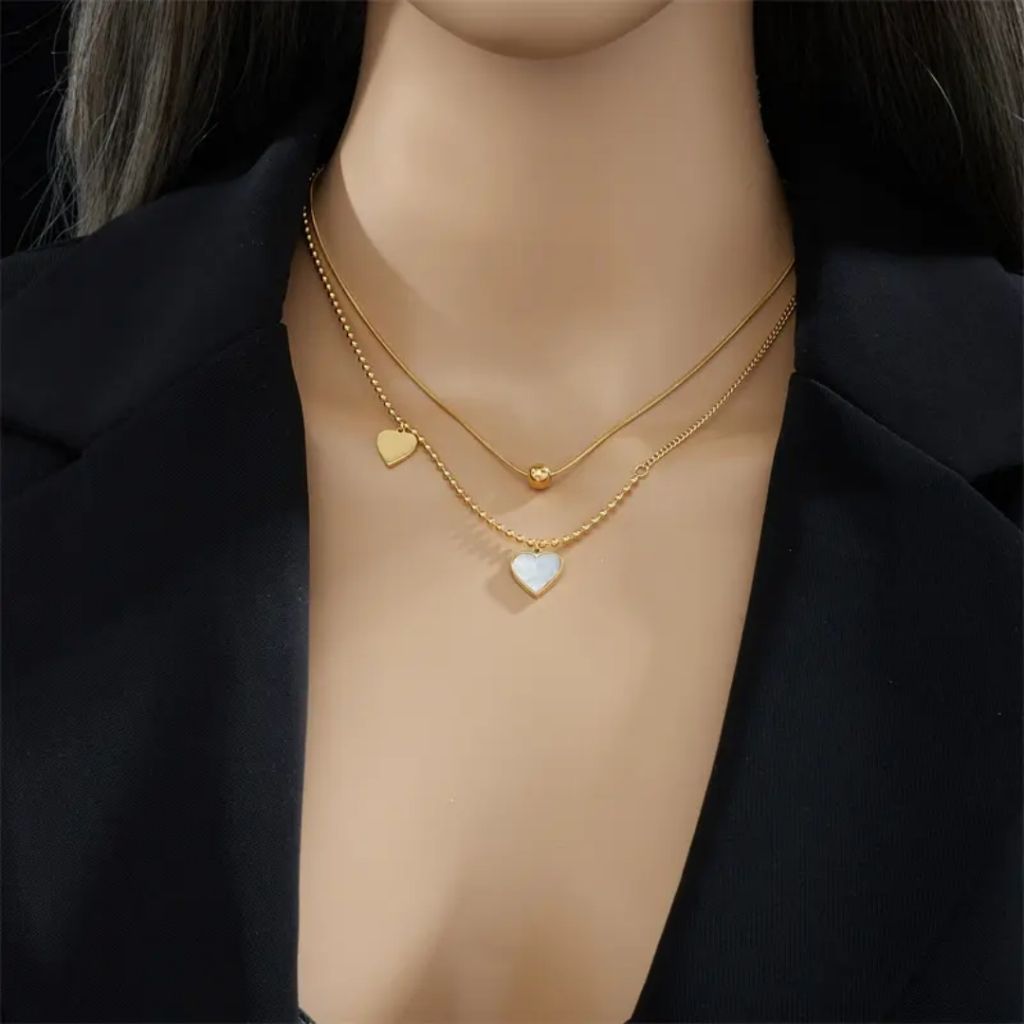 Heartline Layered Neckpiece