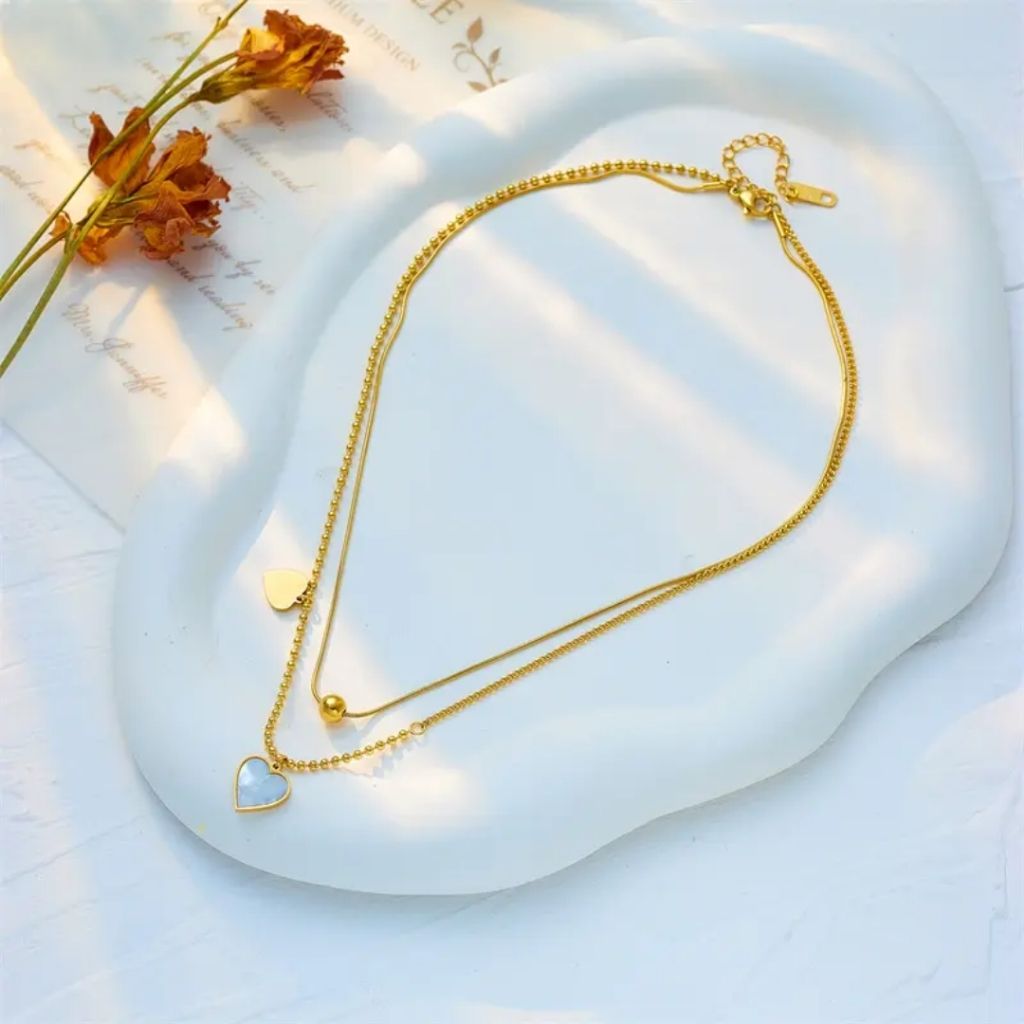 Heartline Layered Neckpiece