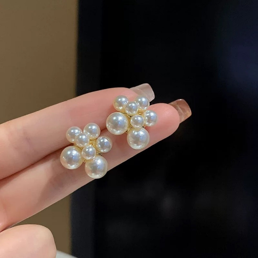 Pearl Posy Earrings