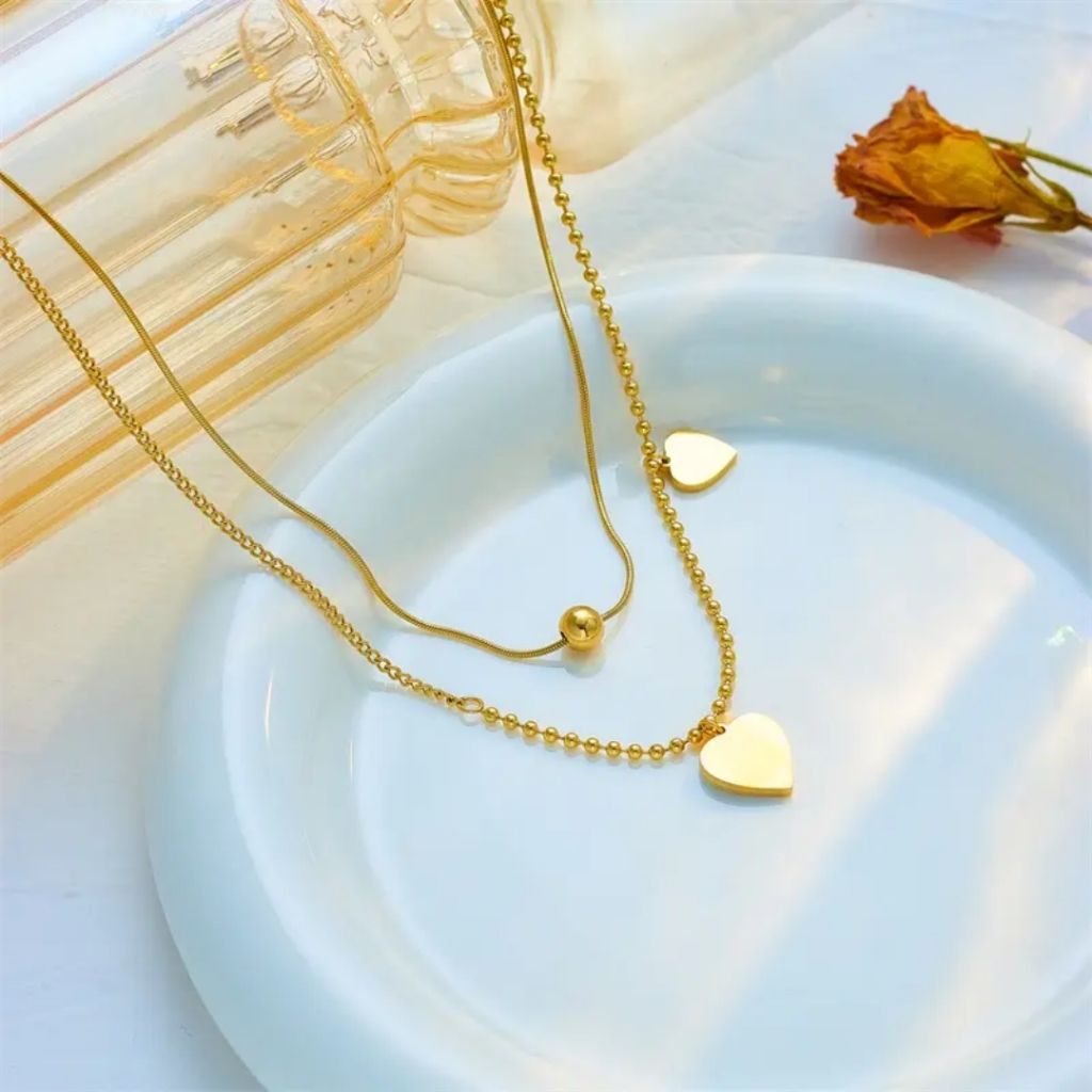 Heartline Layered Neckpiece