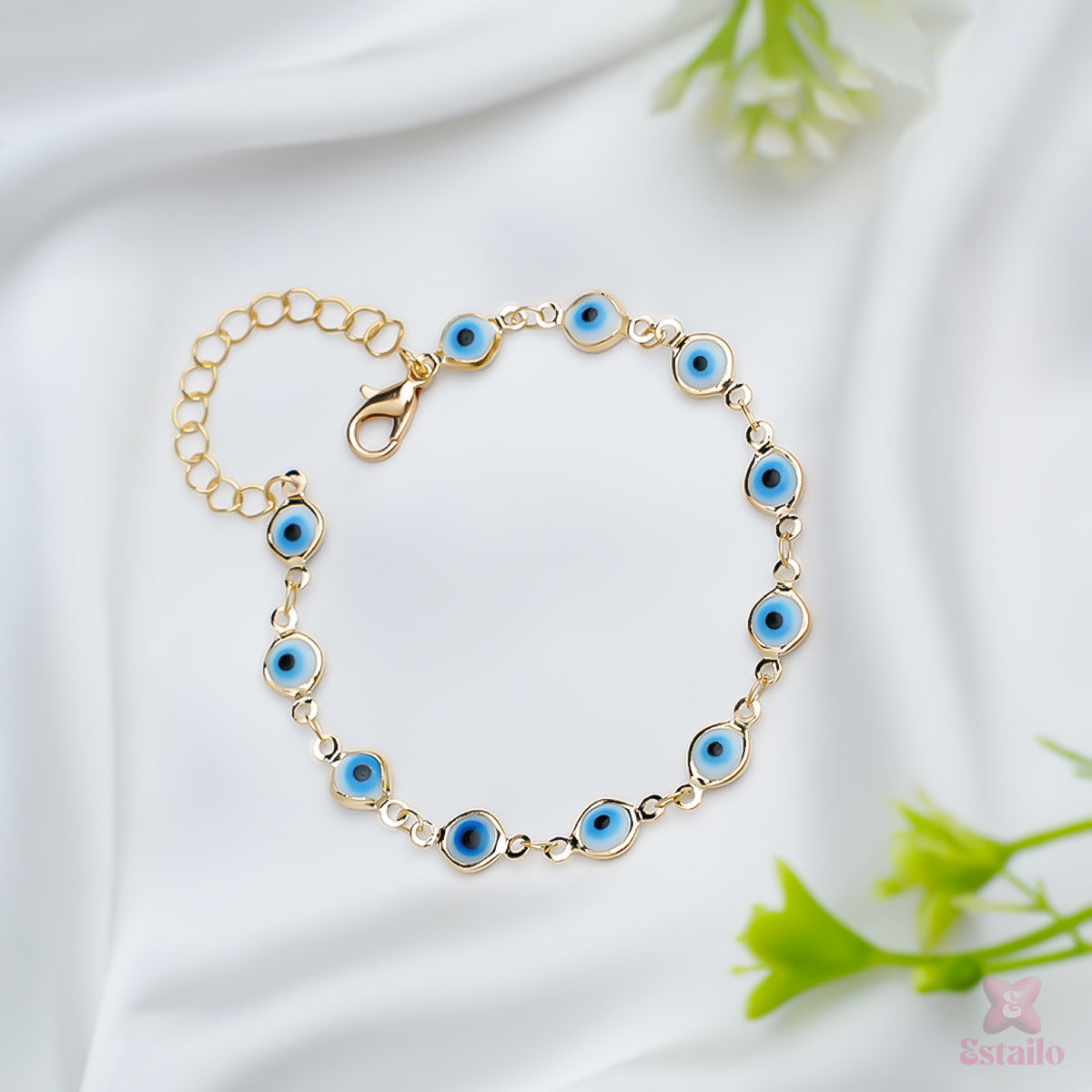 Evil Eye Luxe Chain Bracelet